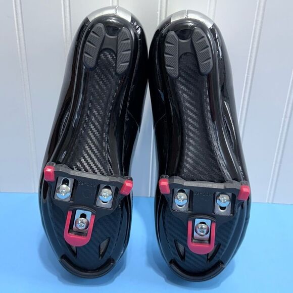 Unisex Mountain Road Bike Cycling Shoes Black and Silver  Size 41 main image 14